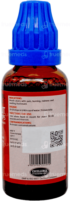 Sbl Rinsout Drops Mouthwash 30Ml